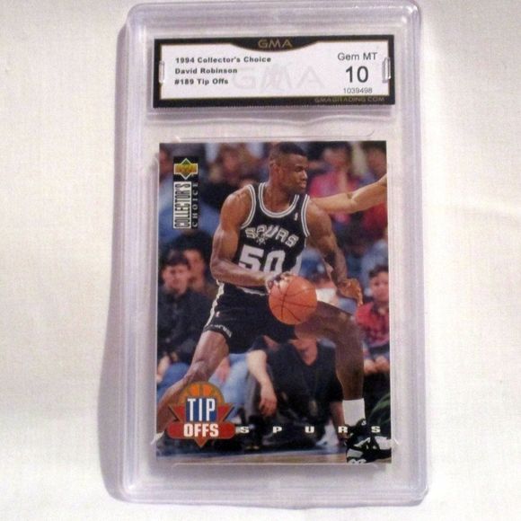 1994-95 Collector's Choice #189 David Robinson - Picture 1 of 2